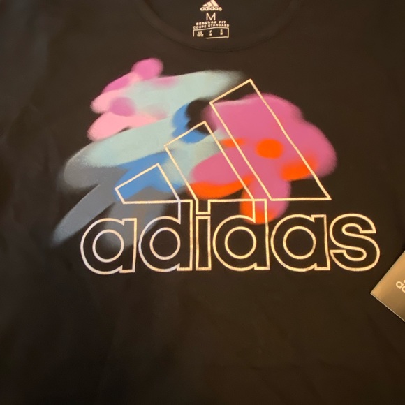 ADIDAS BLACK TEE - Picture 6 of 9